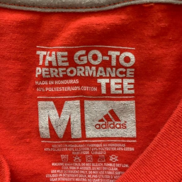 Retro Adidas Climalite T-Shirt. Medium. Adidas Climalite Line. - Picture 10 of 12